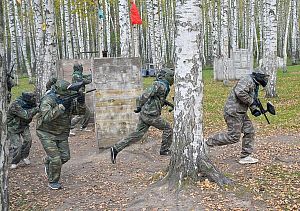 Турнир по пейнтболу для молодых приборострителей